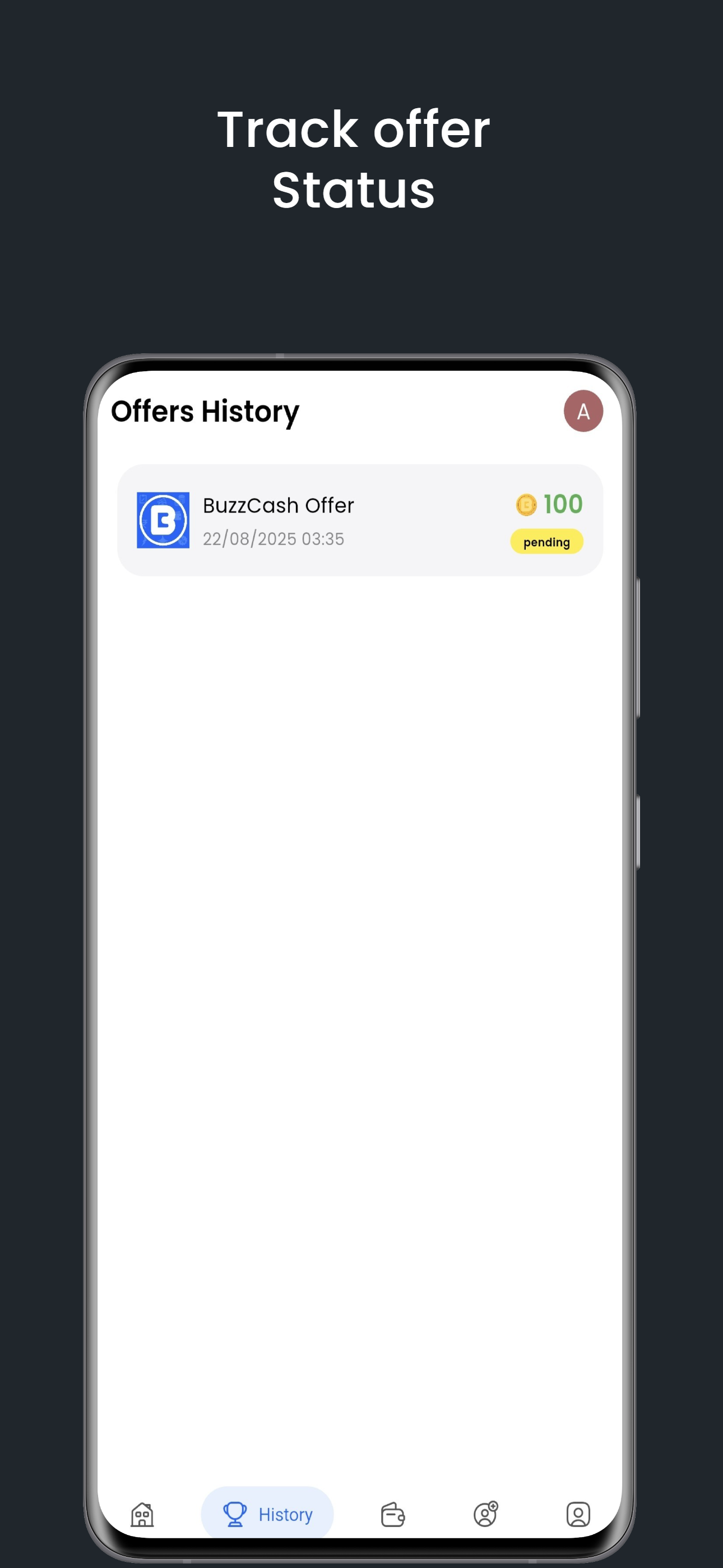 App Screenshot 2 - Offers Page